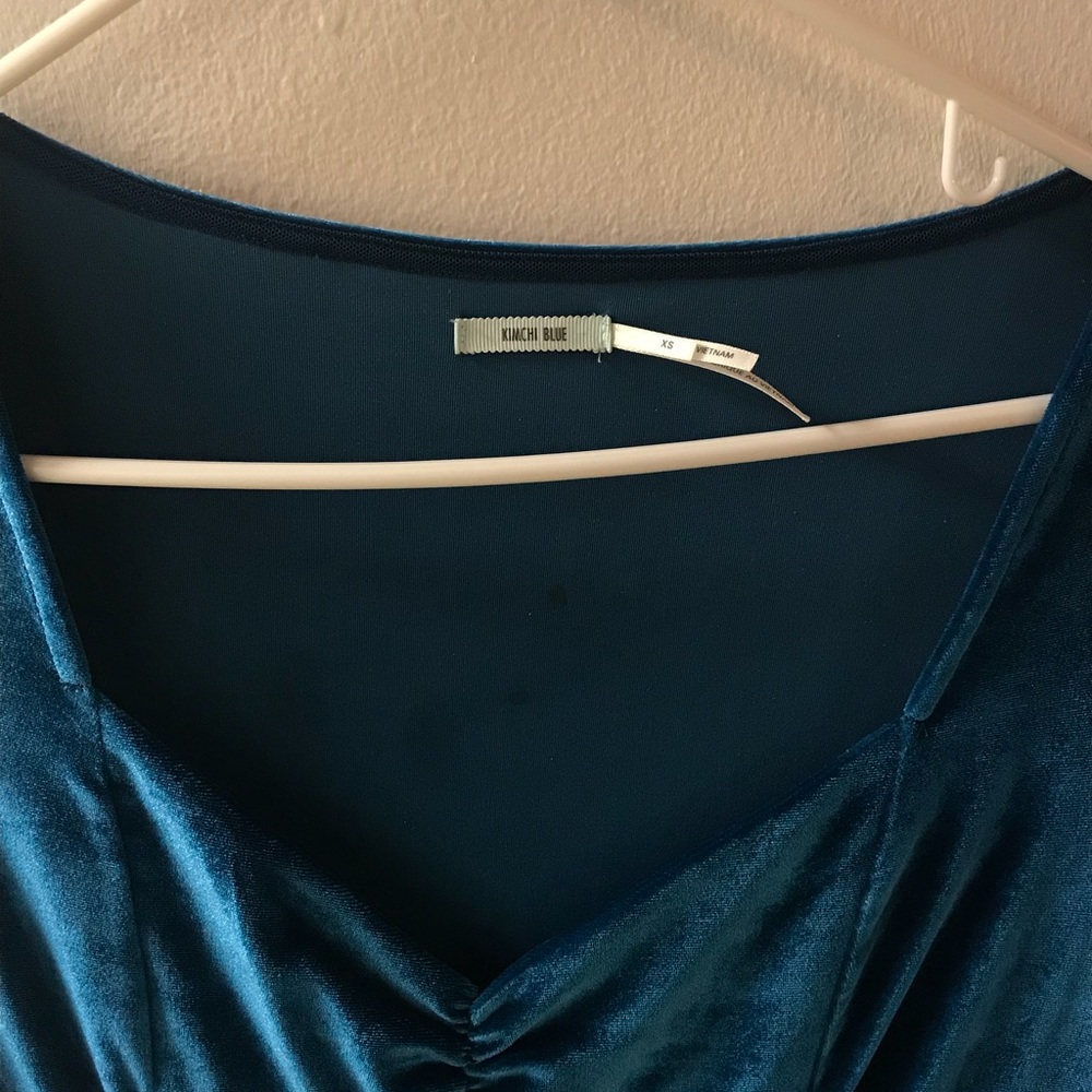 UO velvet skater dress